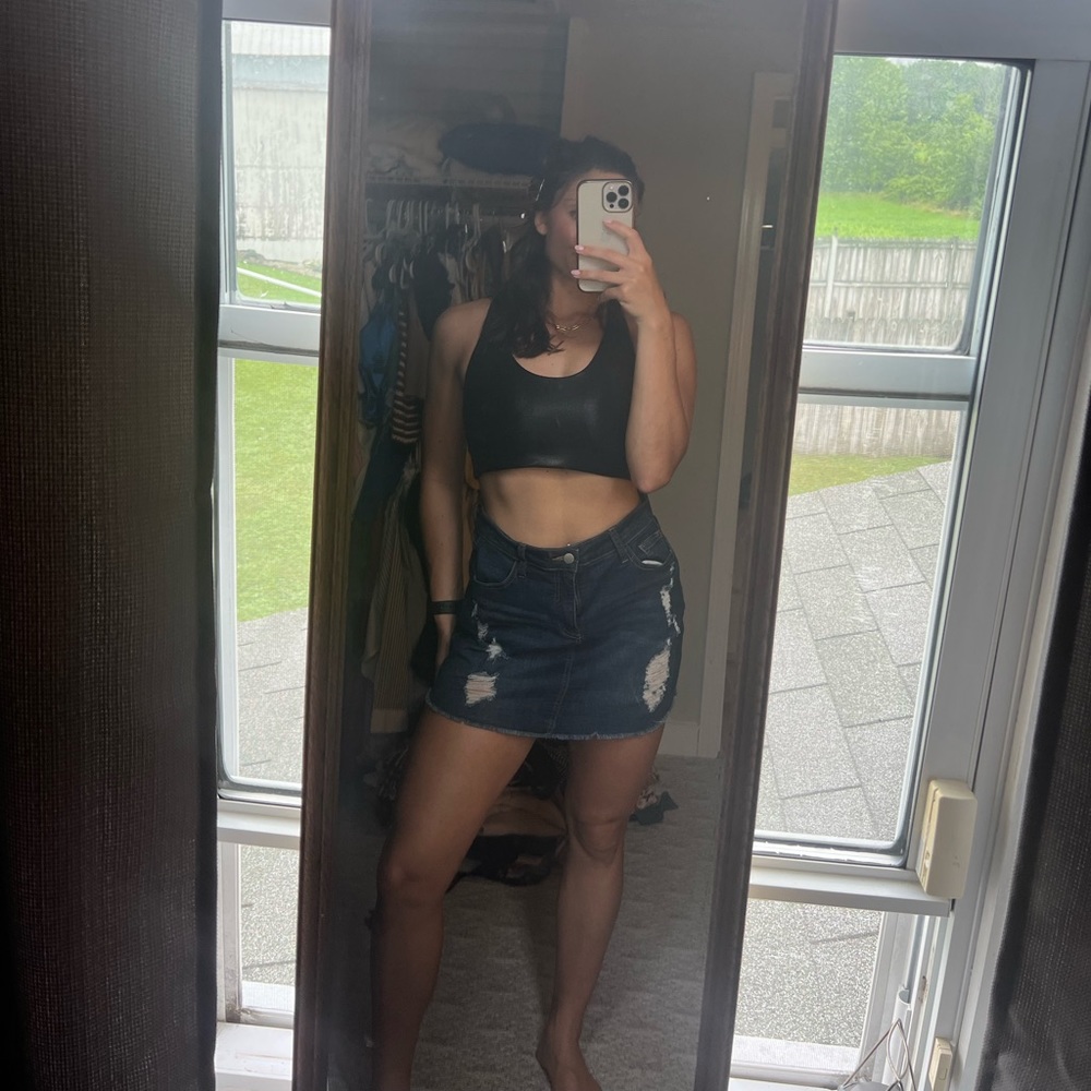 Denim Skirt